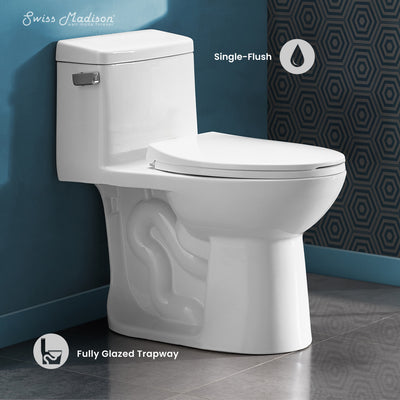 Avallon One-Piece Toilet Side Flush 1.28 gpf