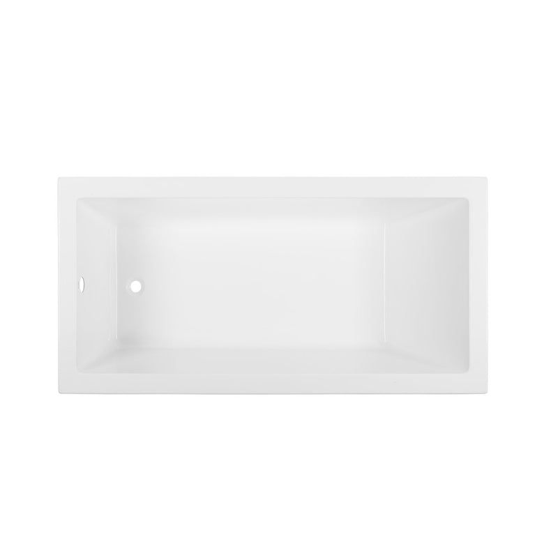 Voltaire 60" x 30" Reversible Drain Drop-In Bathtub