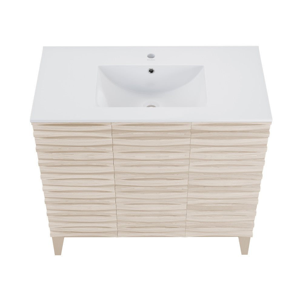 Cascade 36'' Bathroom Vanity in White