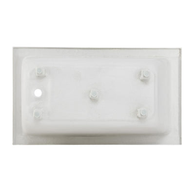 Voltaire 48" x 32" Reversible Drain Drop-In Bathtub