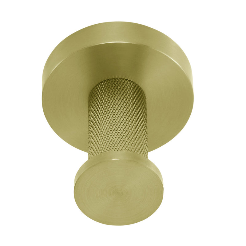 Avallon Stainless Steel Bathroom Robe Hook in Brushed Gold