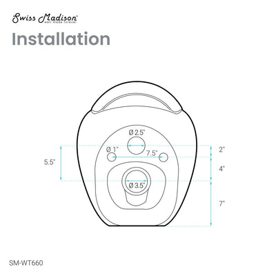 Plaisir Wall-Hung Elongated Toilet Bowl