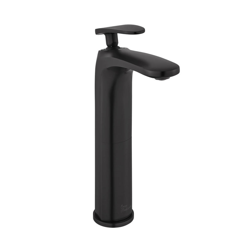 Sublime Single Hole, Single-Handle, High Arc Bathroom Faucet in Matte Black