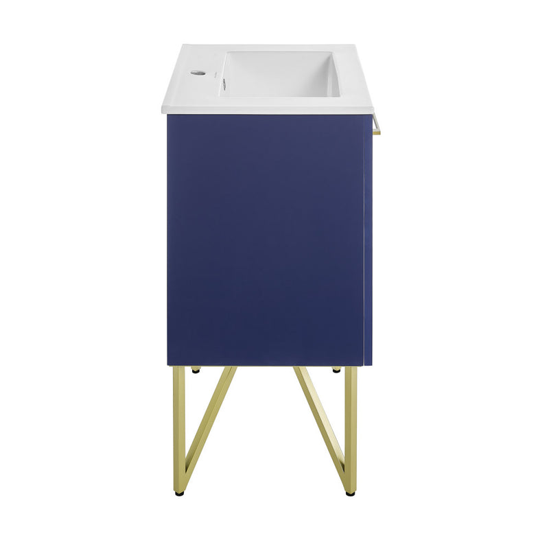 Annecy 24 Bathroom Vanity in Navy Blue