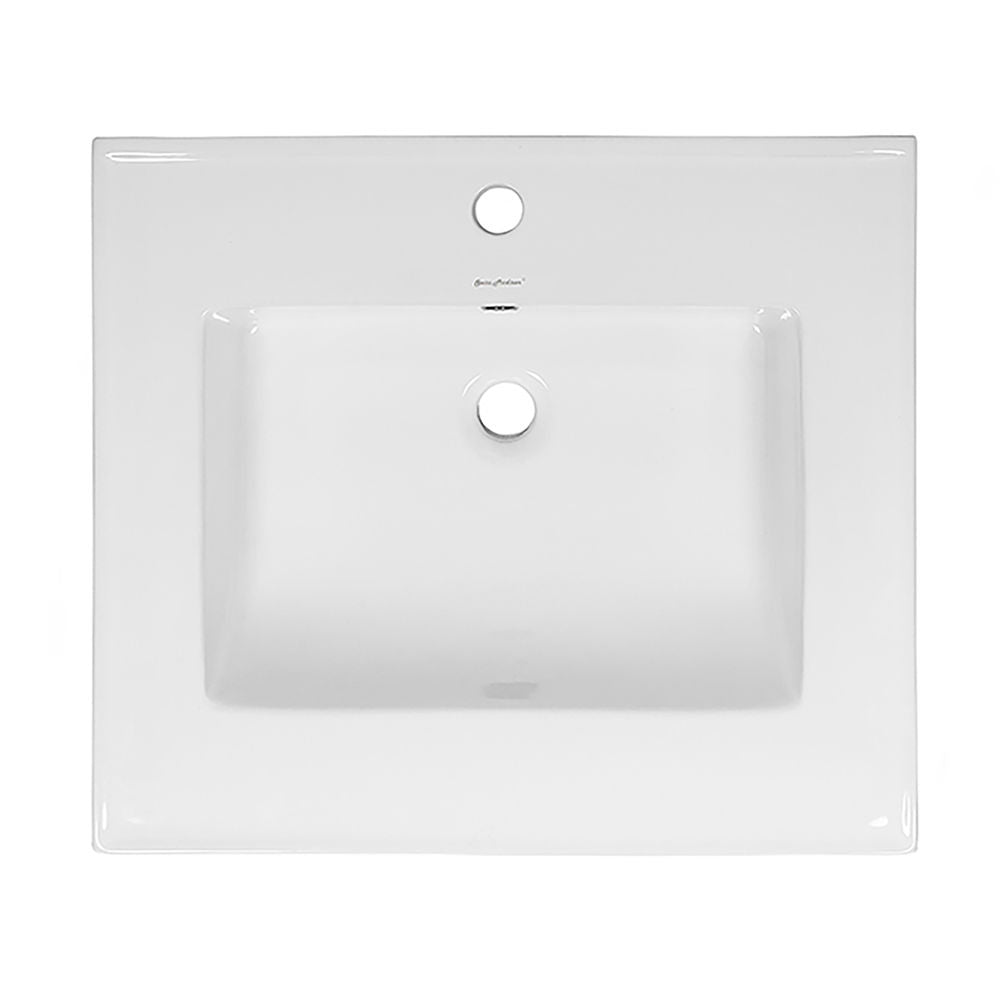 Voltaire 25 Vanity Top Sink with Single Faucet Hole