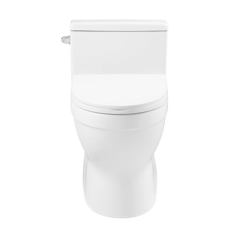 Clichy One-Piece Elongated Toilet Side Flush 1.28 gpf