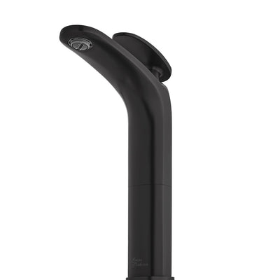 Sublime Single Hole, Single-Handle, High Arc Bathroom Faucet in Matte Black