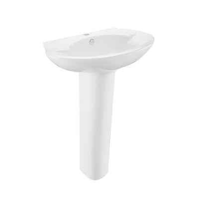 Plaisir Rounded Basin Pedestal Sink