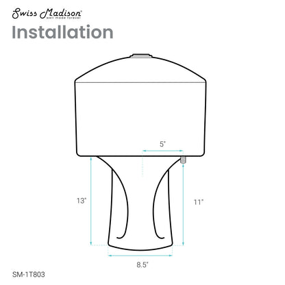 Chateau One-Piece Elongated Toilet Dual-Flush 1.1/1.6 gpf