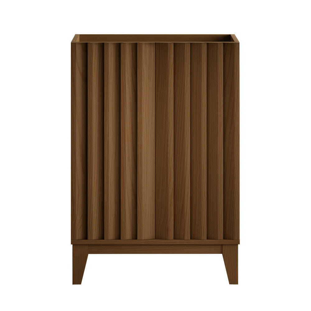 Troyes 24" Freestanding Bathroom Vanity Cabinet without Top in Brown Oak
