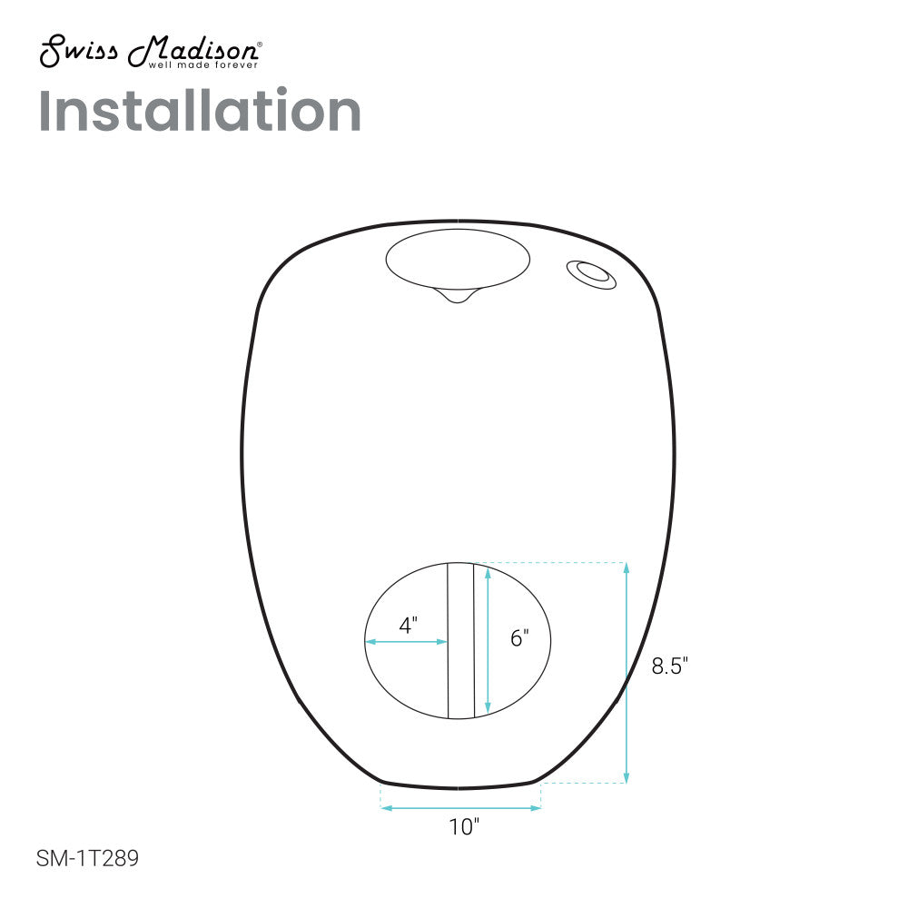 Plaisir II One-Piece Round Toilet Top Flush 1.28 GPF