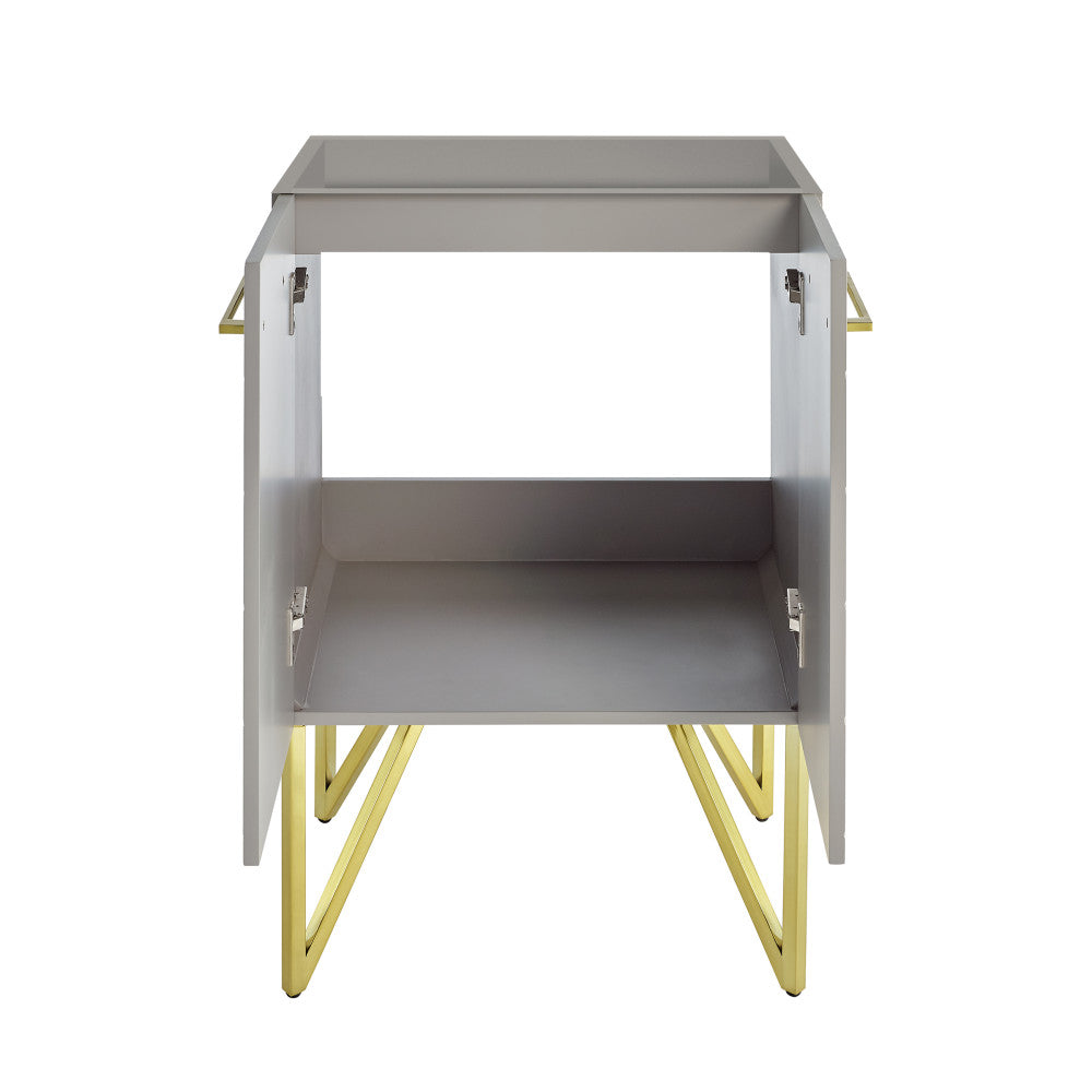 Annecy 24 Diamond Gray Bathroom Vanity Cabinet Only (SM-BV257E)