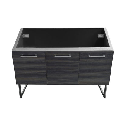 Annecy 48 Black Walnut Bathroom Vanity Cabinet Only (SM-BV224)