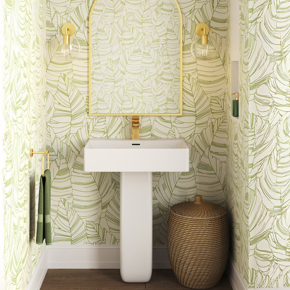 Concorde Square Two-Piece Pedestal Sink