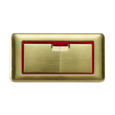 Toilet Hardware Brushed Gold (SM-1T106)
