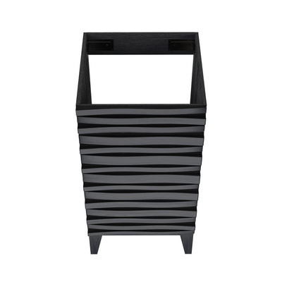 Cascade 18" Bathroom Vanity in Black - Cabinet