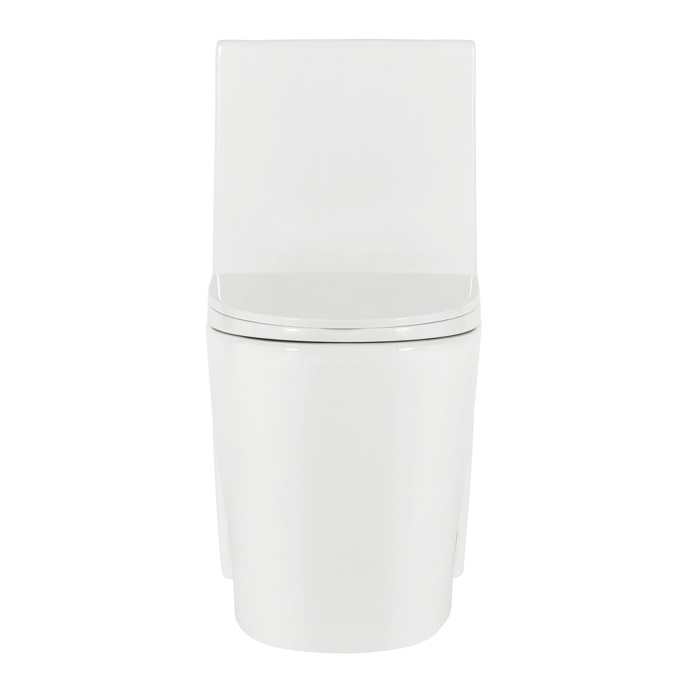 St. Tropez One-Piece Elongated Toilet, Touchless 1.1/1.6 gpf
