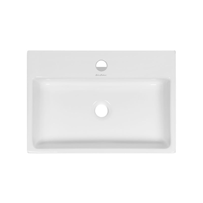 Claire 20 Rectangle Ceramic Vessel Sink