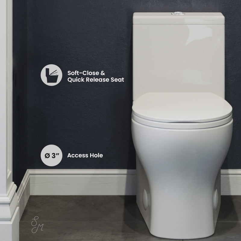 Sublime II Two-Piece Round Toilet Dual-Flush 0.8/1.28 gpf