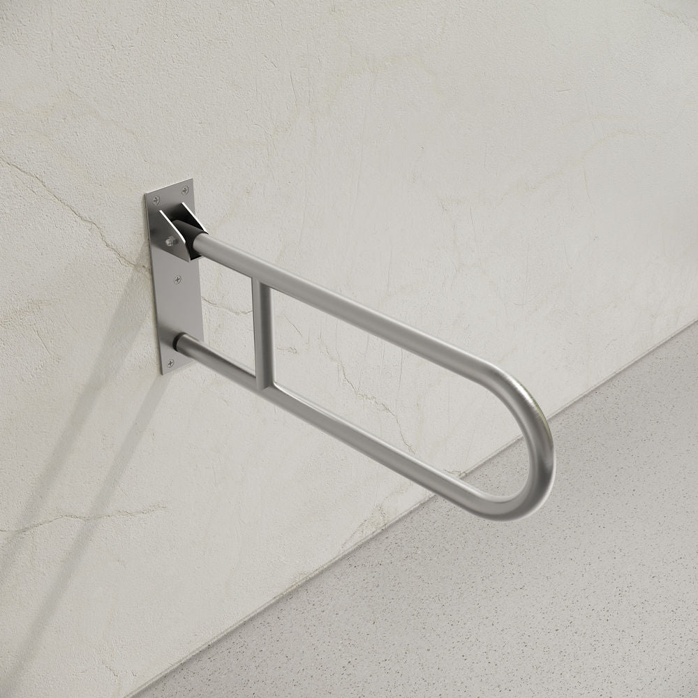 Alliance 24" Flip-Up Grab Bar in Stainless Steel
