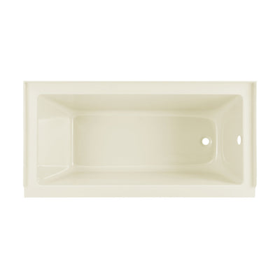 Voltaire 60" x 30" Right-Hand Drain Alcove Bathtub in Bisque