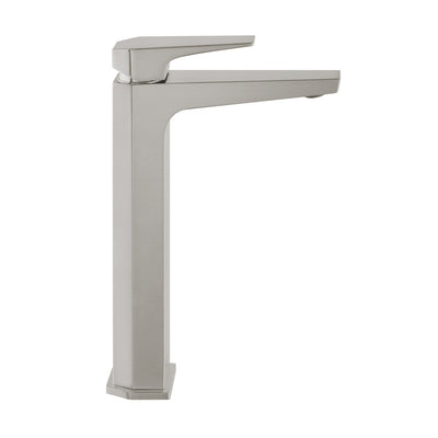 Voltaire Single Hole, Single-Handle, High Arc Bathroom Faucet in Brushed Nickel