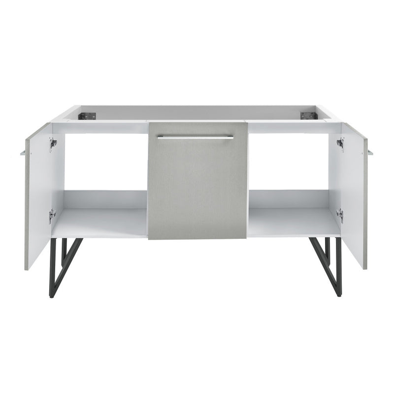 Annecy 60 Brushed Gray Bathroom Vanity Cabinet Only (SM-BV236)