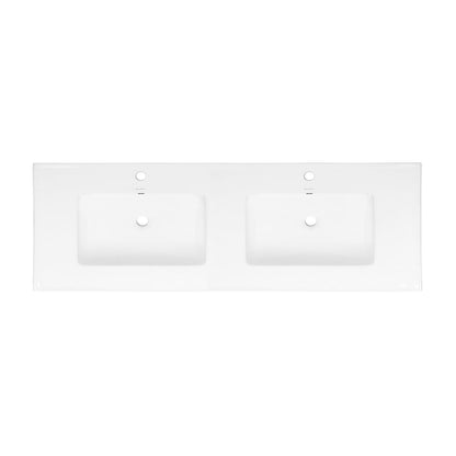 60" Vanity Top Bathroom Sink