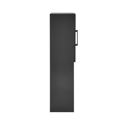 Annecy 15" W x 46" H x 12" D  Linen Cabinet in Phantom Black