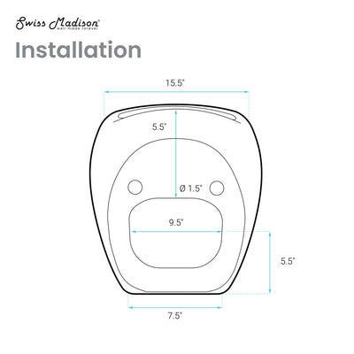 Plaisir Wall-Hung Bidet