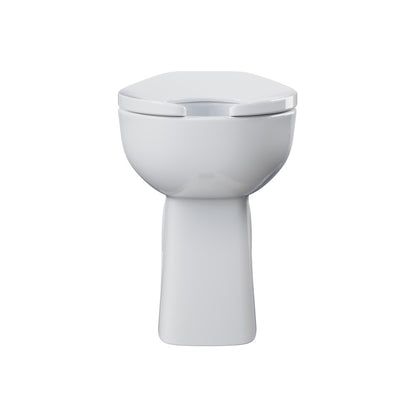 Marquette Rear Outlet Commercial Elongated Top Spud Flushometer Toilet Bowl