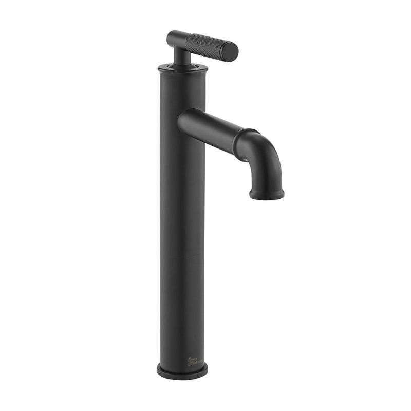 Avallon Single Hole, Single-Handle Sleek, High Arc Bathroom Faucet in Matte Black