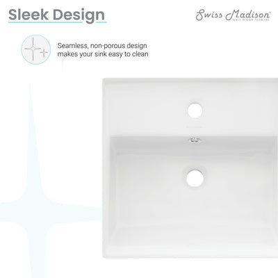 Claire Compact Ceramic Wall hung Sink