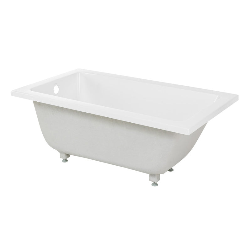 Voltaire 48" x 32" Reversible Drain Drop-In Bathtub