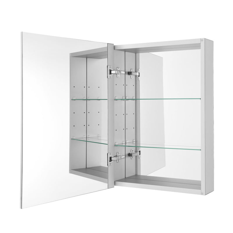 Cache 20 in. x 30 in. Mirrored Aluminum Medicine Cabinet