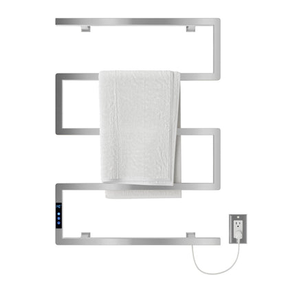 Voltaire 5-Bar Electric Towel Warmer in Chrome
