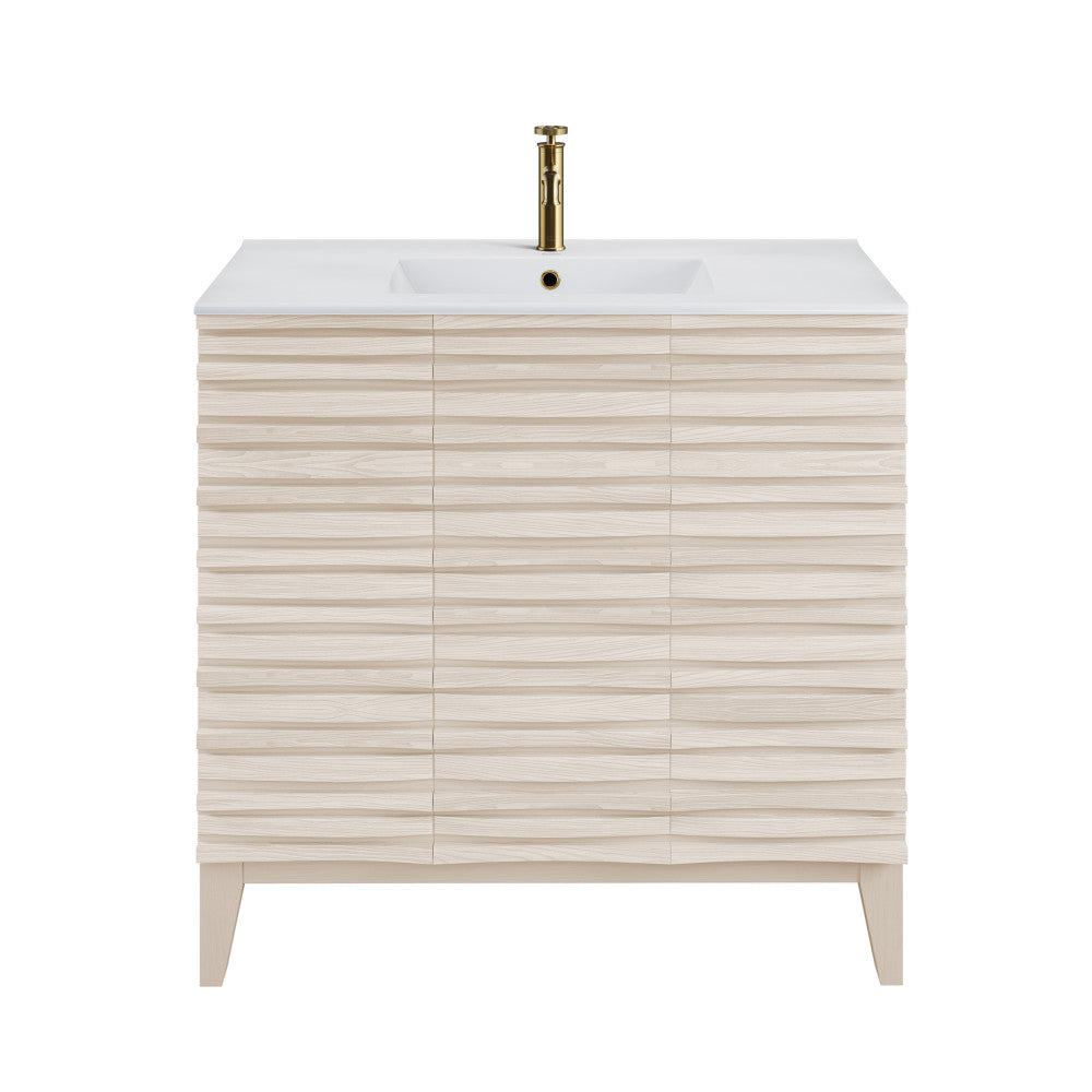 Cascade 36'' Bathroom Vanity in White