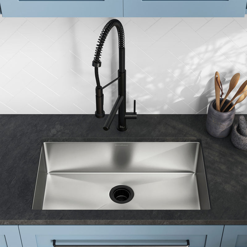 Rivage 30 x 18 Stainless Steel, Single Basin, Undermount Kitchen Sink