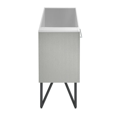 Annecy 48 Brushed Grey Bathroom Vanity Cabinet Only (SM-BV234)