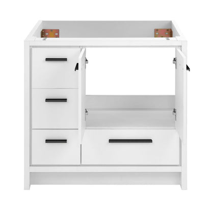 Virage 36 Freestanding, Bathroom Vanity in Glossy White - Cabinet