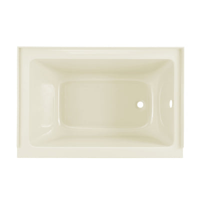 Voltaire 48" x 32" Right-Hand Drain Alcove Bathtub in Bisque