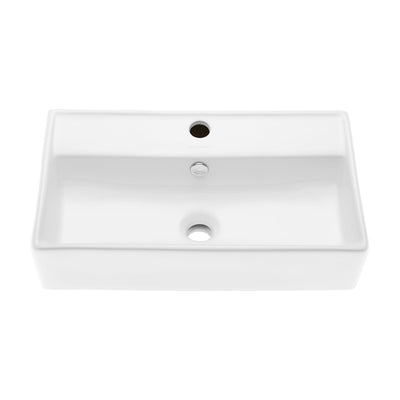 Claire 22" Rectangle Wall-Mount Bathroom Sink