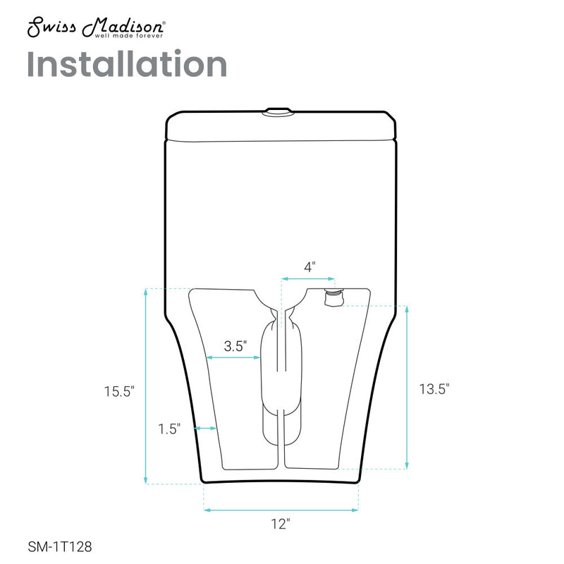 Bastille One-Piece Elongated Toilet Vortex Dual-Flush 1.1/1.6 gpf