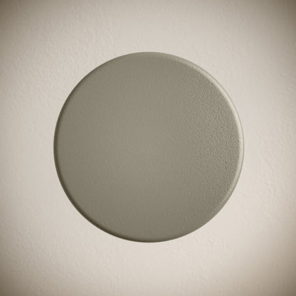 Lisse Concrete Bathroom Sink Non-Overflow Pop Up Drain in Matte Taupe