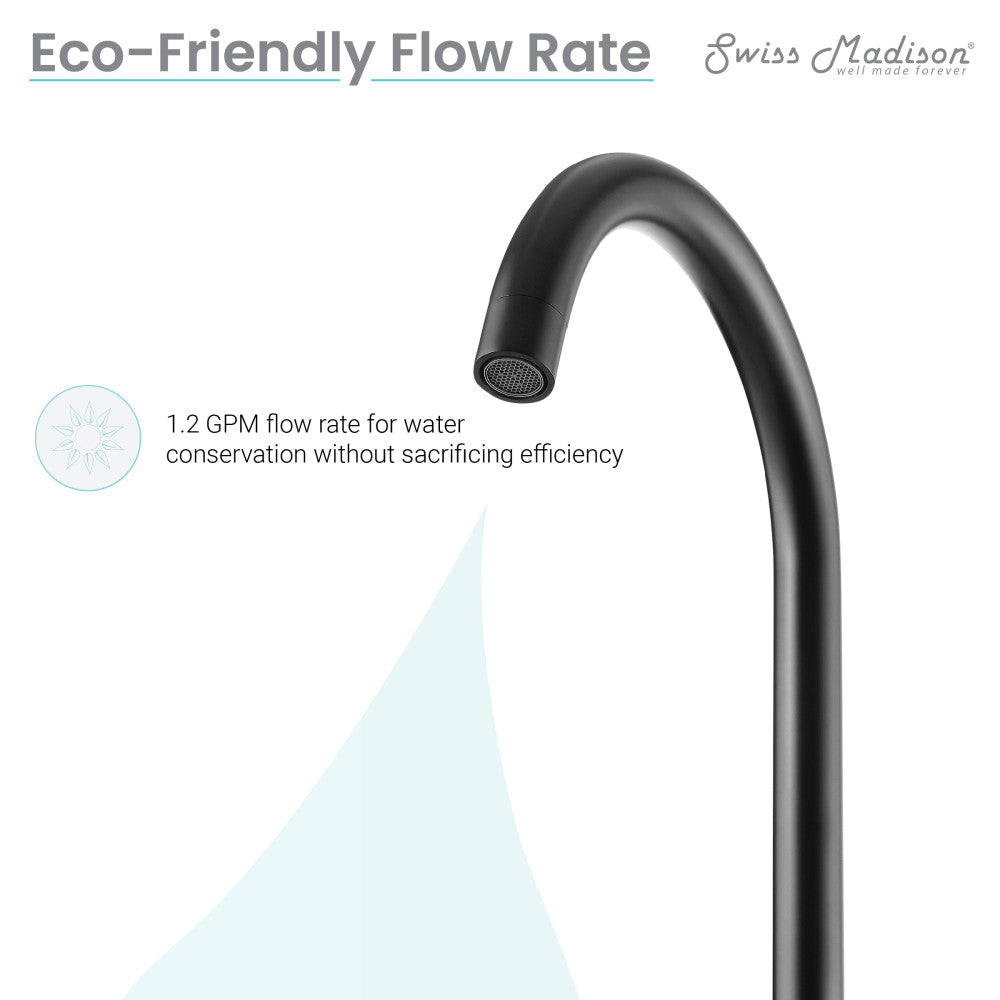Daxton 8 in. Widespread, Cross Handle, Bathroom Faucet in Matte