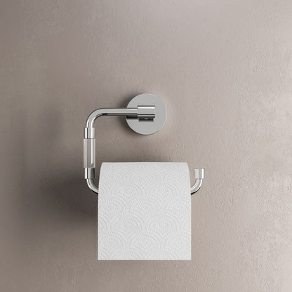 Verre Acrylic Toilet Paper Holder in Chrome