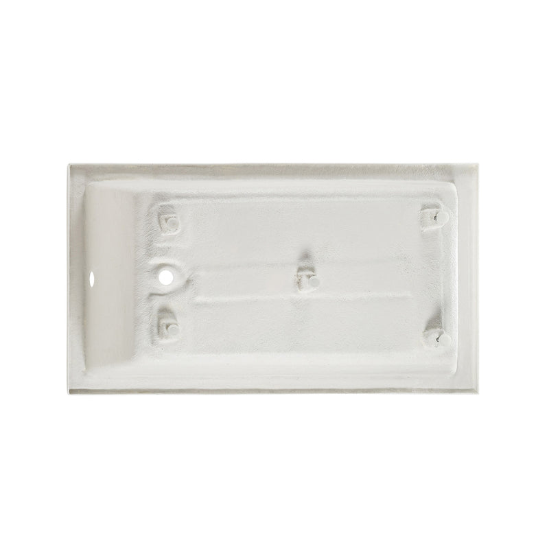 Voltaire 60" x 36" Reversible Drain Drop-In Bathtub