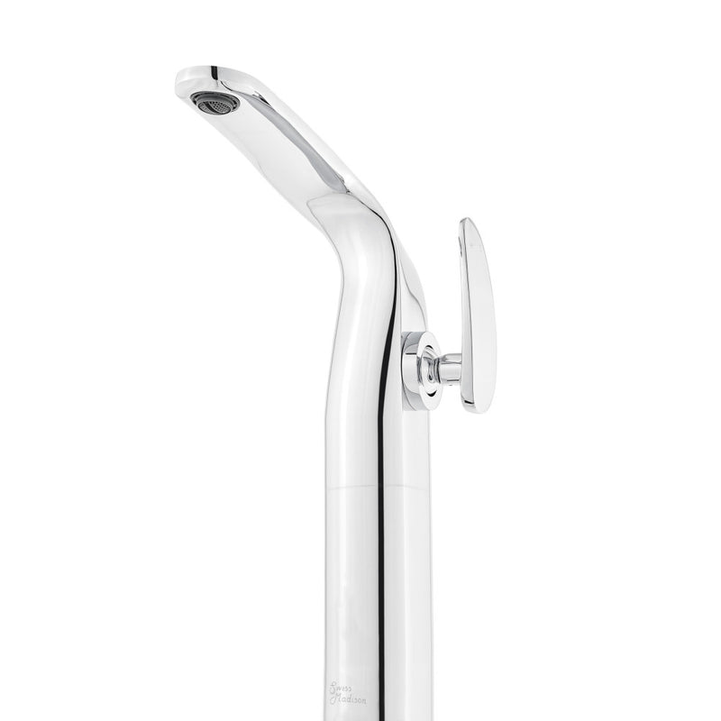 Chateau Single Hole, Single-Handle, Bathroom Faucet in Chrome