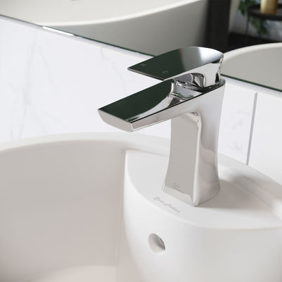 Monaco Single Hole, Single-Handle, Bathroom Faucet in Chrome
