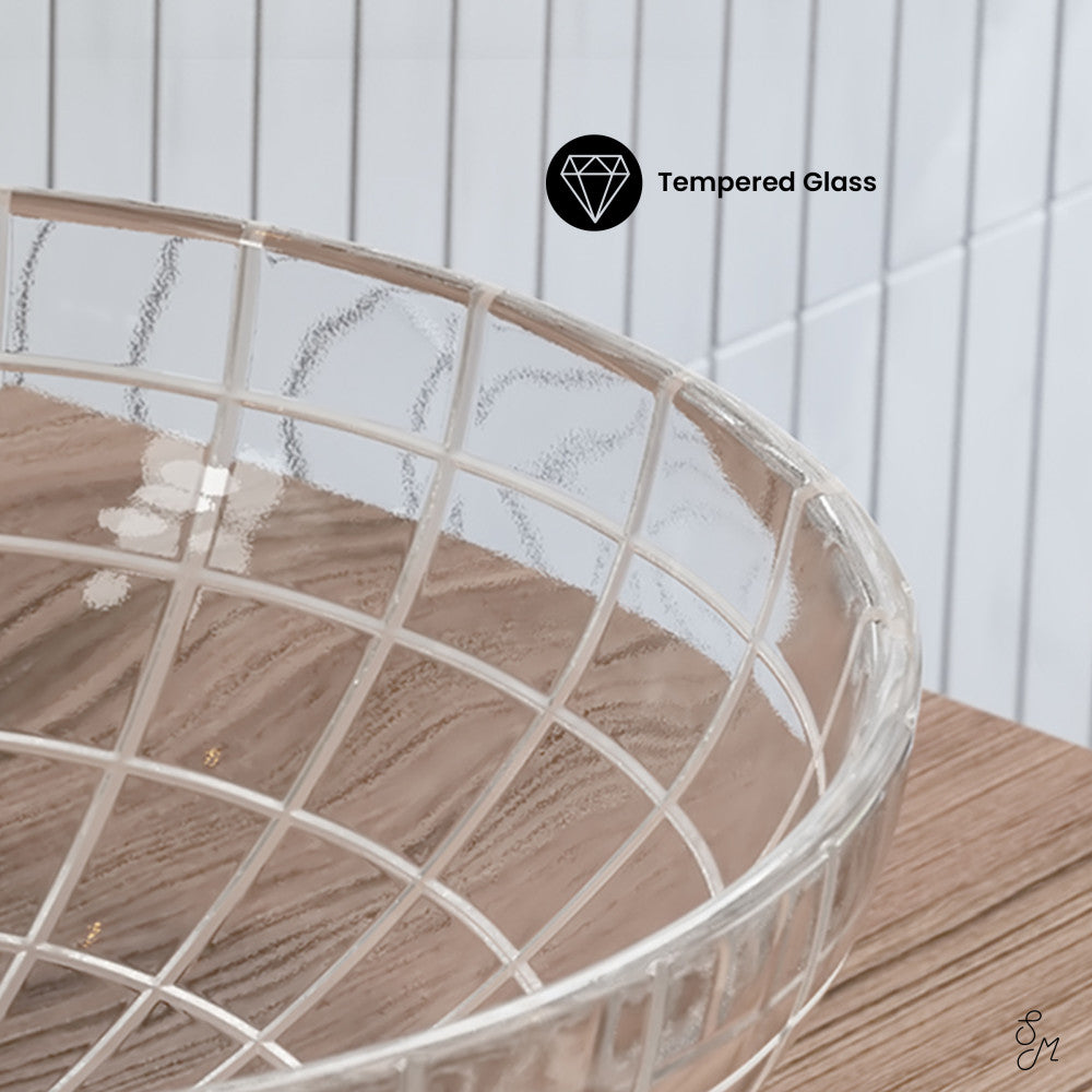 Virage 16.5" Round Glass Vessel Sink
